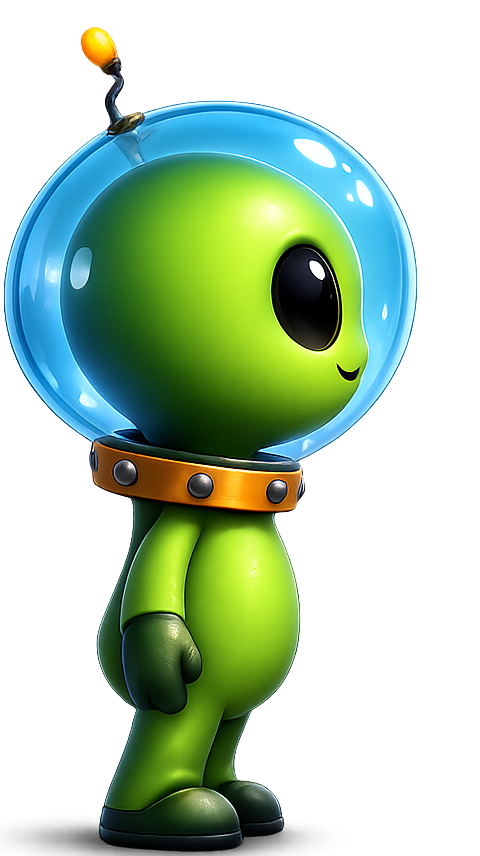 Hank, the main character from Hopping Hank